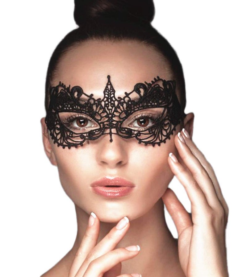 Exlinonline Lace Masquerade Mask for Wome Adult,Soft Gentle Material,Specially For Costume,Thememed Party - Image 1